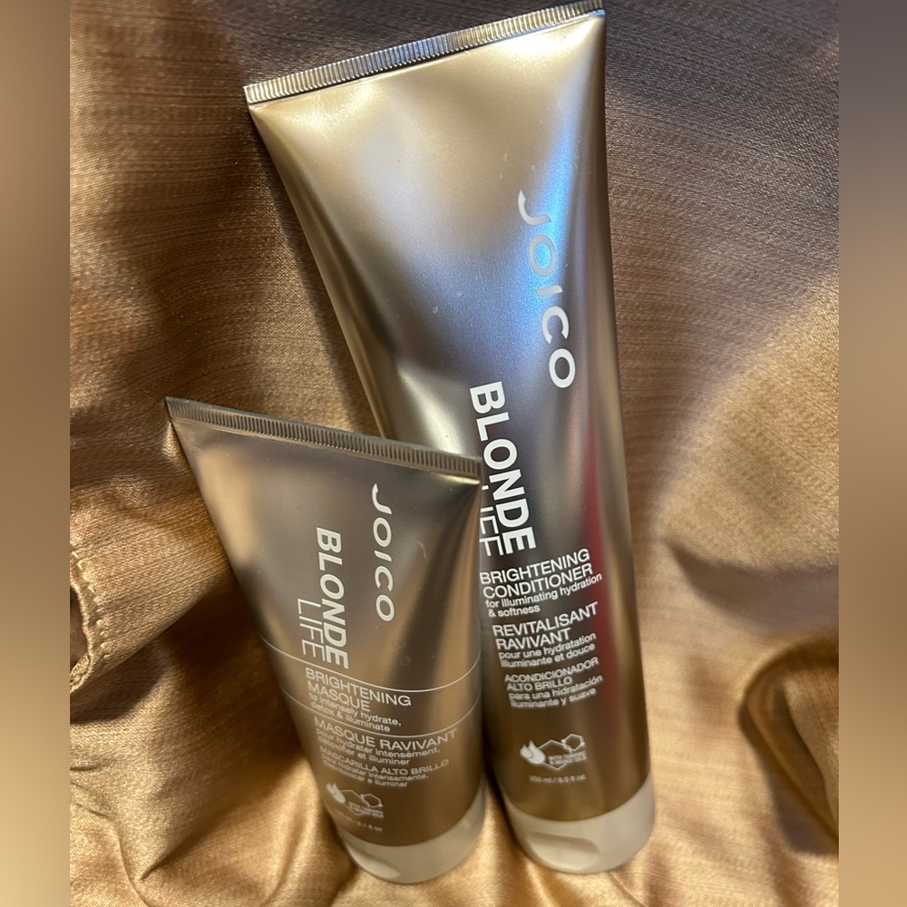 NWOT Joico brightening conditioner & brightening masque
